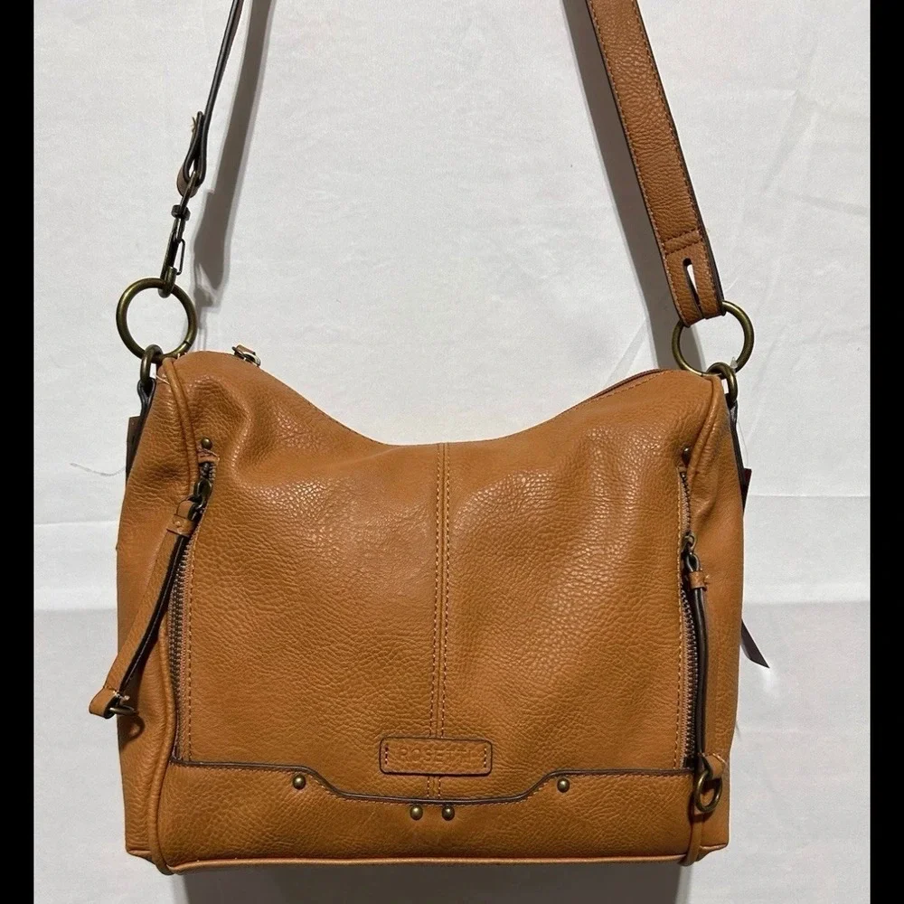 Rosetti Crossbody Bag Womens Jasper Pumpkin Spice Coho Brown Hobo Style Medium